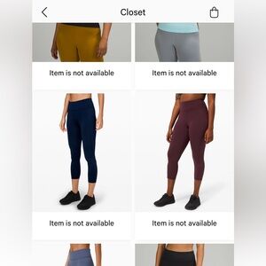 Lululemon Wundertrain Leggings